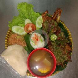 Nasi Liwet Bebek Mantul Komplit