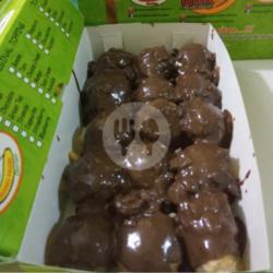 Donat Meleleh Choco Nutela