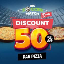 Disc 50% For 2 Premium Pizza - Pan