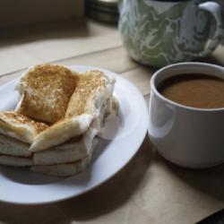 Roti Kaya   Kopi Susu Saring