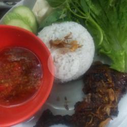 Ayam Bakar Paha Madu   Nasi   Sambal Merah