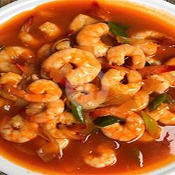 Udang Masak Saus Tiram