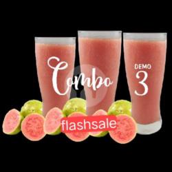 Paket Combo Bertiga Jus Jambu