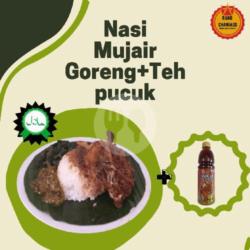 Nasi Ikan Mujair Goreng   Teh Pucuk