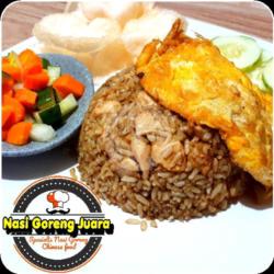 Nasi Goreng Ampela (tanpa Ati)   Baso