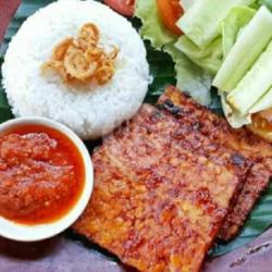 Nasi Tempe Panggang