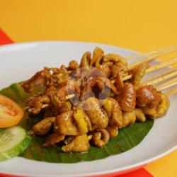 Sate Kulit Ayam Goreng