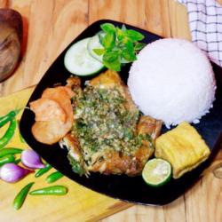 Paket Ayam Penyet Cabe Ijo