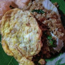 Nasi Goreng Spesial Pete Telur Dadar