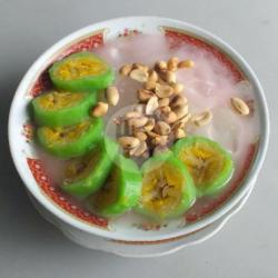 Es Pisang Ijo Special