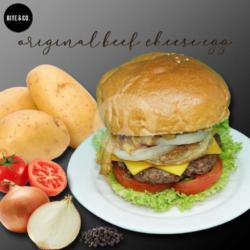 Burger Original Beef Cheese Egg