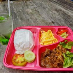 Paket Bento Sapi Barbeque