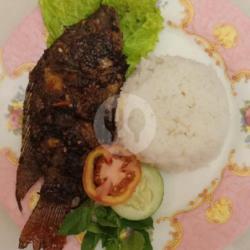 Nasi Ikan Bakar Pedas