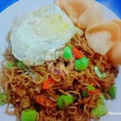 Mie Tumis Pete   Telur(mata Sapi / Dadar)