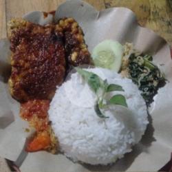 Nasi Tempe Bakar