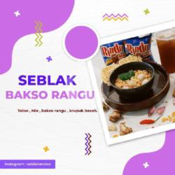 Seblak Bakso Tulang Rangu