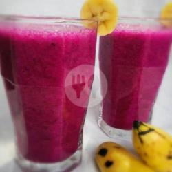 Jus Pisang Buah Naga