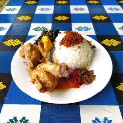 Paket Nasi Padang Gulai Ayam