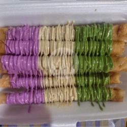 Banana Roll Toping Taro Tiramisu Avocado Susu