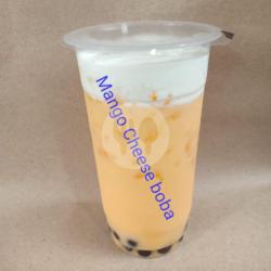 Mango Cheese Boba