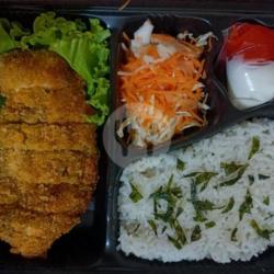 Bento Rice Chiken Katsu