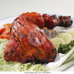 Paha Ayam Bakar   Nasi Briyani