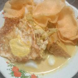 Ketupat Sayur ,telor Ceplok