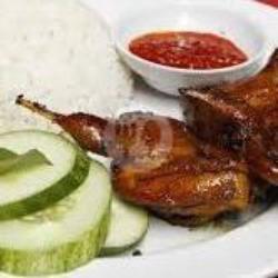 Nasi Uduk Puyuh Bakar