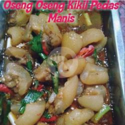 Nasi Oseng-oseng Kikil Pedas Manis