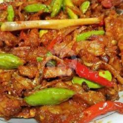 Tahu Tempe Pete Teri Merah ( Tanpa Nasi )