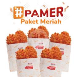 Paket 5 Pcs Crispy Boneless Chicken`