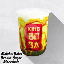 King Boba Macha Brown Sugar