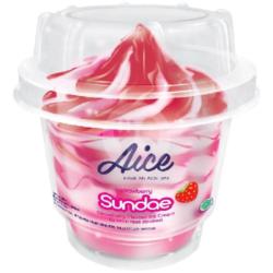 Aice Cup Sundae Strawberry