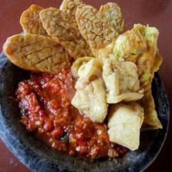 Nasi Penyet Tempe Tahu Terong Free Es Teh