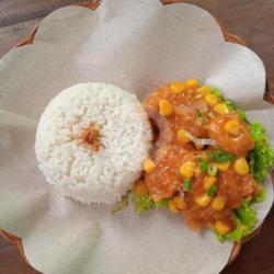 Nasi Ayam Asam Manis
