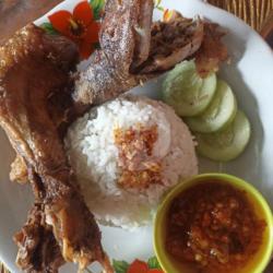 Paket Nasi Penyet Kepala Ayam (2)