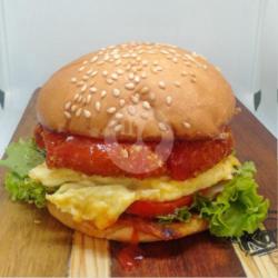 Chicken Burger N Egg