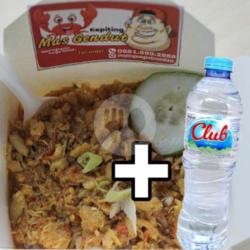 Paket Nasi Kepiting Ngegass Pedas Atau Ori Dengan Coy Susu