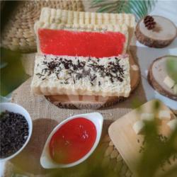 Campur Strawberry   Keju