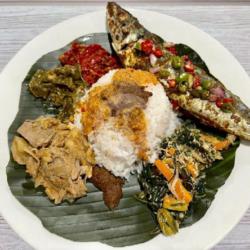 Nasi Rames Ikan Bakar Layang