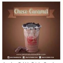 Choco Caramel Bubble Ice Cream