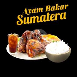 Paket Duo Ayam Bakar    Es Teh