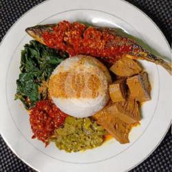 Nasi Ramas Ikan Tongkol Balado