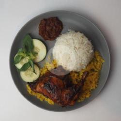 Nasi Paha Utuh Bakar