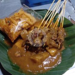 1 Porsi Sate Padang   Keripik Lado