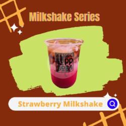 Strawberry Boba Milkshake