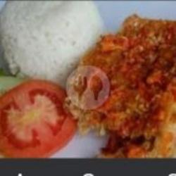 Ayam Goreng Mercon Nasi Putih