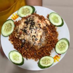 Samyang Ayam Geprek Mozarella