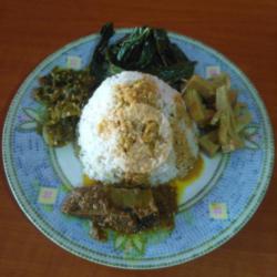 Nasi Padang Limpa Sapi