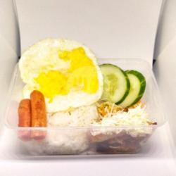 Bims Box Nasi Katsu Cheese (box 1000ml)